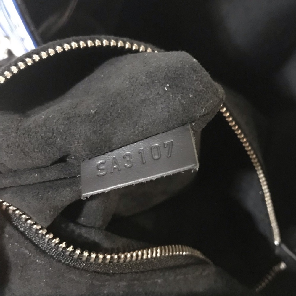 💎 ✨ LIKE NEW ✨💎 DENIM EPI LOUIS VUITTON noe BUCKET PULL STRING - Picture 11 of 16
